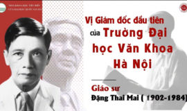 GIÁO SƯ ĐẶNG THAI MAI - NGƯỜI MỞ ĐƯỜNG CHO NỀN VĂN HỌC VIỆT NAM